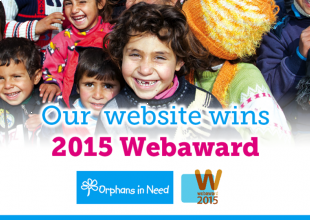 Orphans in Need wins 2015 WebAward